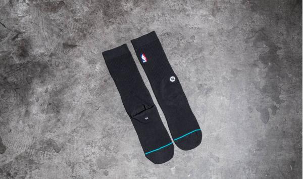 Stance NBA Logoman Crew Black