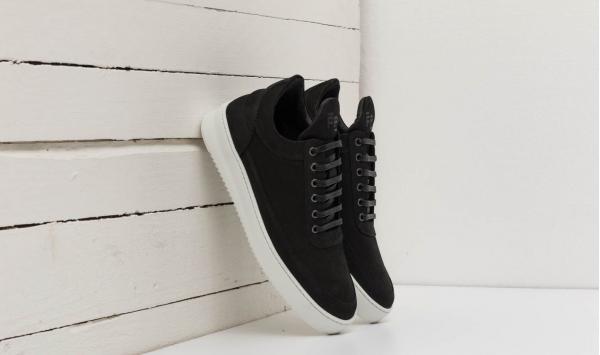 Filling Pieces Low Top Ripple Basic Black/ White