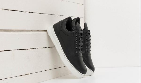 Filling Pieces Low Top Ripple Lane Nappa Black