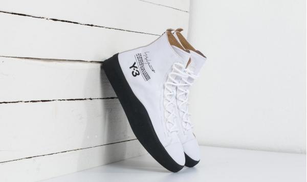 Y-3 Bashyo Footwear White/ Core Black/ Core Black