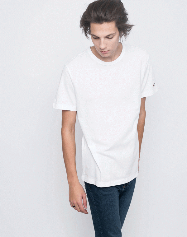 Champion Crewneck WHT L