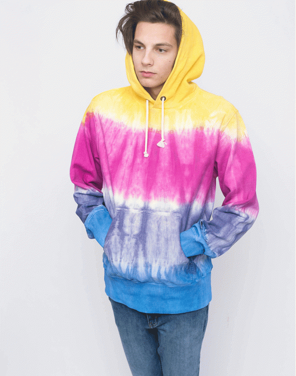 Champion Hooded Sweatshirt WRA/ROV/MA L