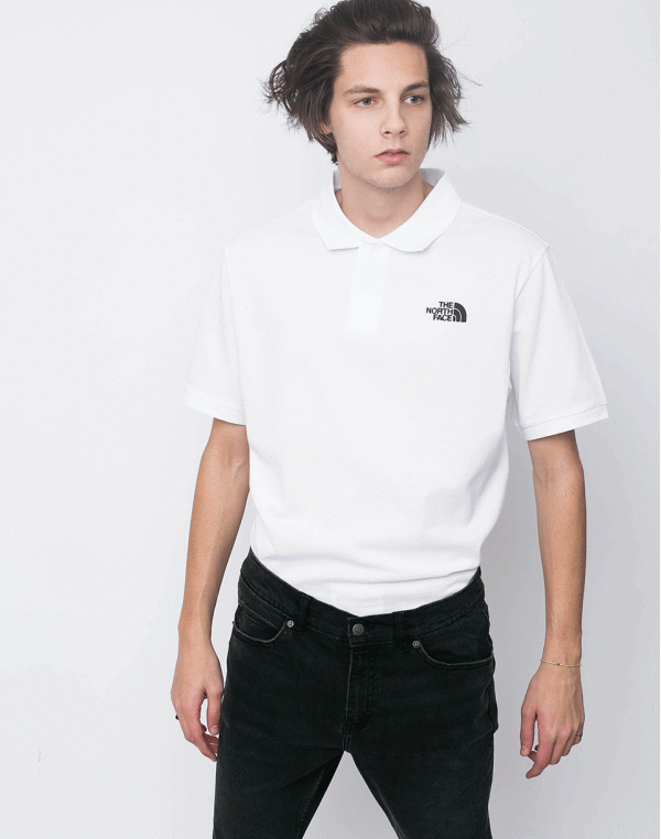 The North Face Polo Piquet TNF WHITE/TNF BLACK XL