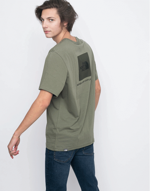 The North Face Red Box Deep Lichen Green M