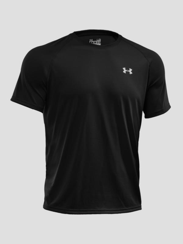 Tričko Under Armour Tech SS Tee Černá