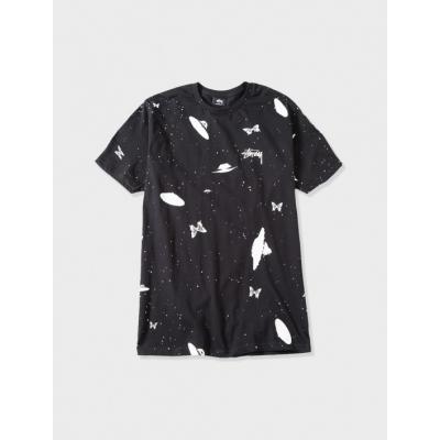 Stüssy Ufo Tee Black