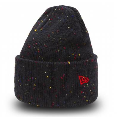 New Era Flecked Cuff Black