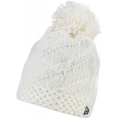 New Era Bobble Weave White