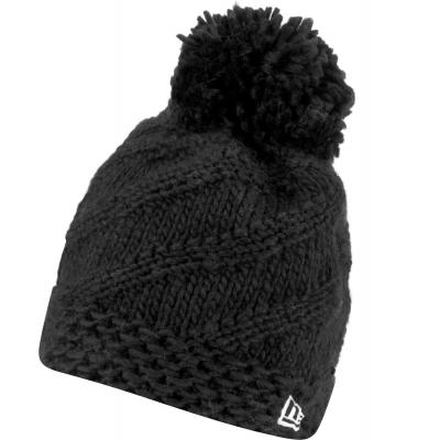 New Era Bobble Weave Black
