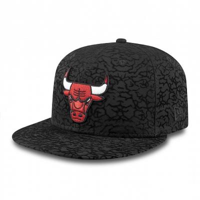 New Era 59FIFTY Flock Crown Chicago Bulls Black