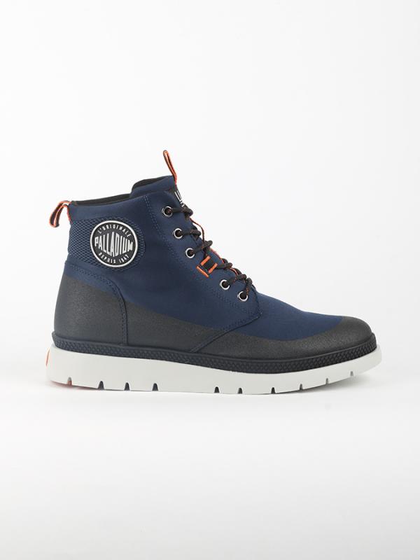 Boty Palladium Pallasider Coatedmid Indigo/Black/Indigo Modrá
