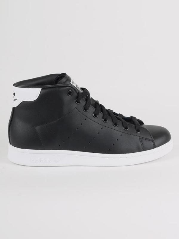 Boty adidas Originals STAN SMITH MID Černá