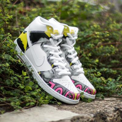Nike Dunk High Prm Dls SB QS White/ Firefly