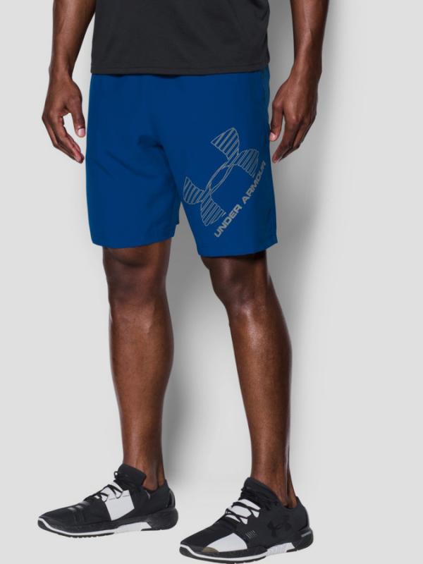 Kraťasy Under Armour 8 Woven Graphic Short Šedá