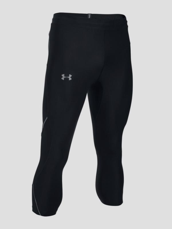 Kompresní legíny Under Armour Run True HeatGear Capri Černá