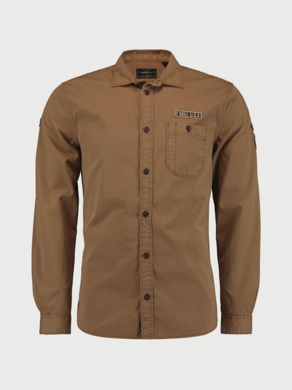 Košile O´Neill LM Twill Shirt Hnědá