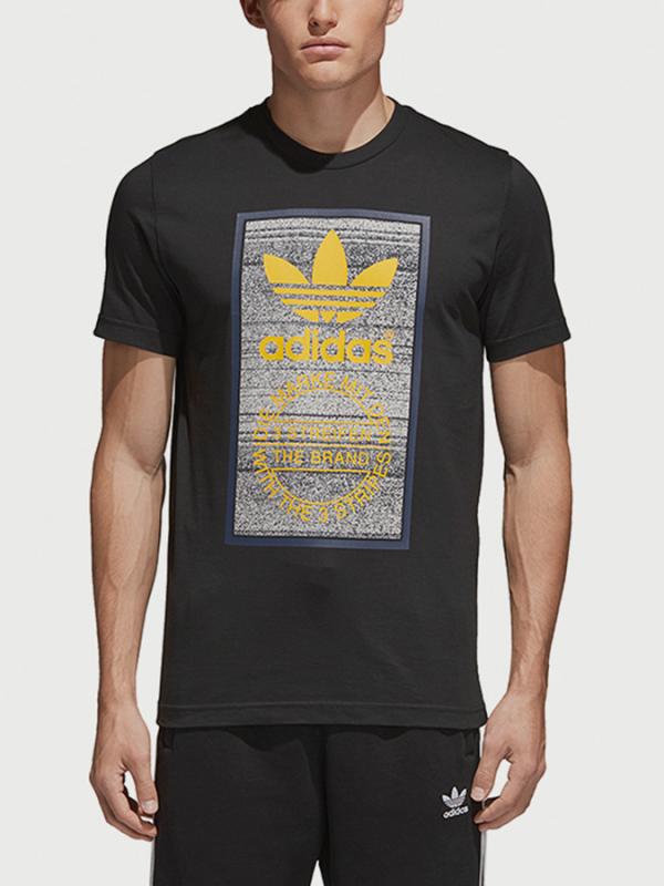 Tričko adidas Originals Traction Tongue Černá