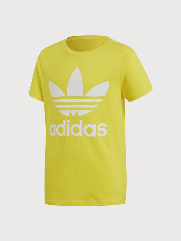 Tričko adidas Originals J Trf Tee Žlutá