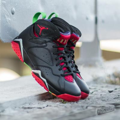 Air Jordan 7 Retro "Marvin the Martian" Black/ University Red-Green-Grey