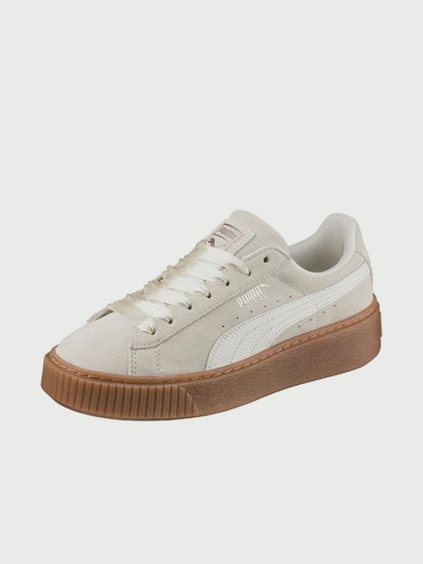 Boty Puma Suede Platform Bubble Wn s Šedá