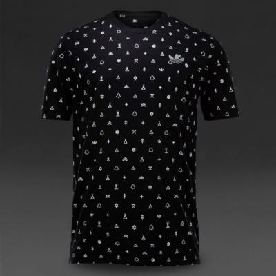 adidas Symbols Tee Black/ Metallic Silver
