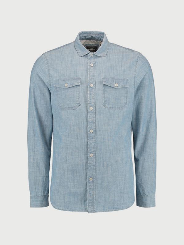 Košile O´Neill LM Jacks Chambray Shirt Modrá