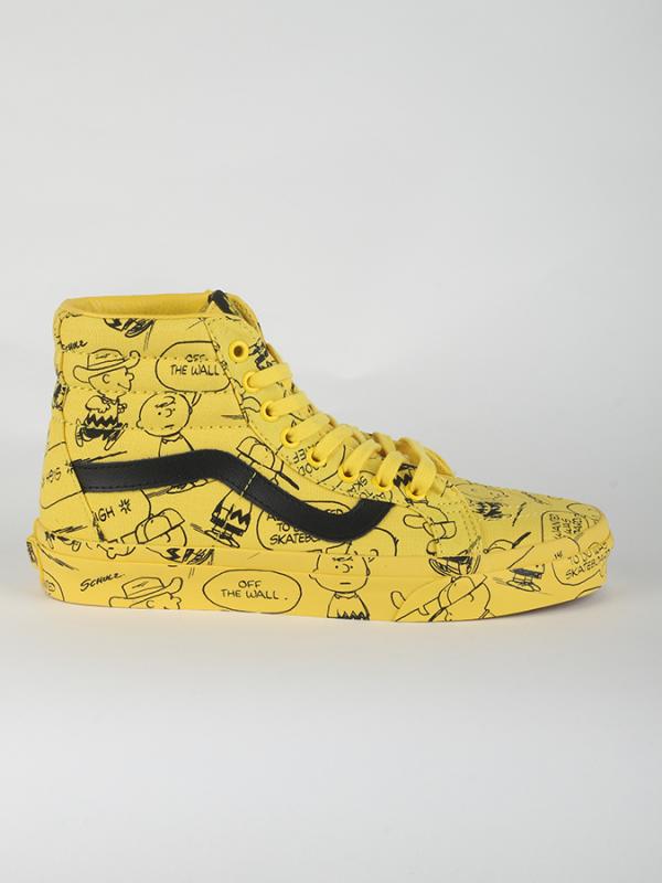 Boty Vans UA SK8-HI REISSUE (PEANUTS) Žlutá