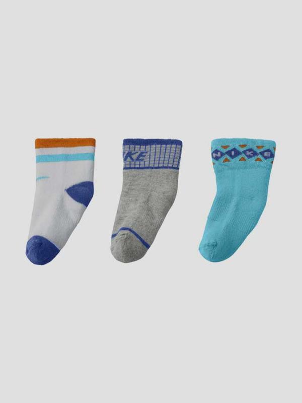 Ponožky Nike 3 Pack INFANT BOOTIE GIFTPACK B Barevná