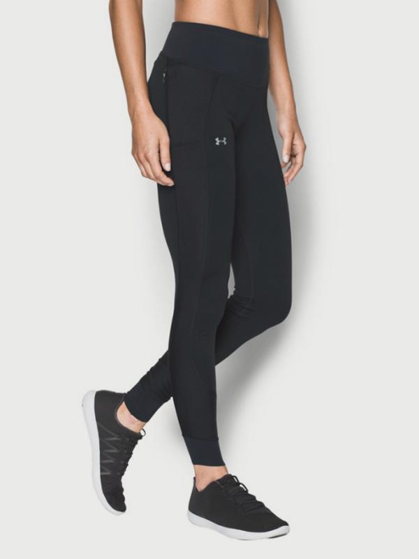 Legíny Under Armour Coldgear No Breaks Run Legging Černá