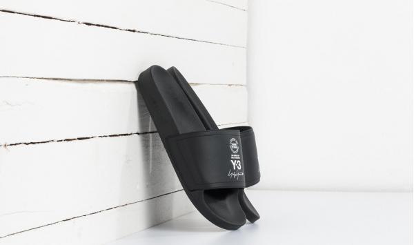 Y-3 Adilette Core Black/ Footwear White/ Core Black