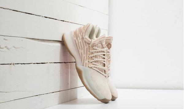 adidas Harden Vol. 1 Primeknit Beige/ Chalk White/ Ftwr White/ Ftwr White