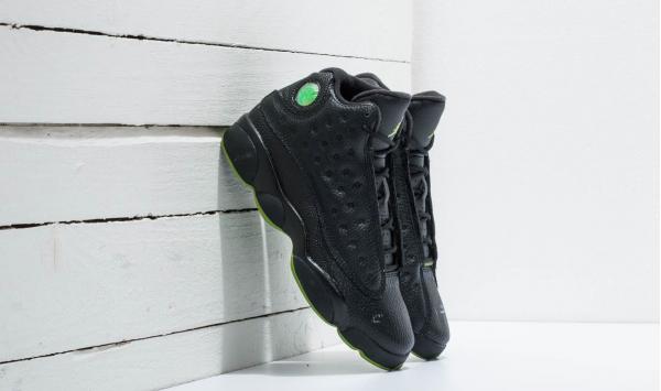 Air Jordan Retro 13 "Altitude" BG Black/ Altitude Green