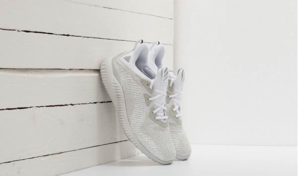 adidas Alphabounce EM Ftw White/ Silver Metallic/ Off White