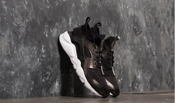 Nike Air Huarache Run Ultra GS Black/ Metallic Pewter-Black-White