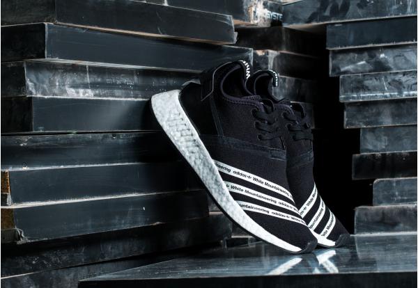 adidas x White Mountaineering NMD R2 Primeknit Core Black/ White/ White