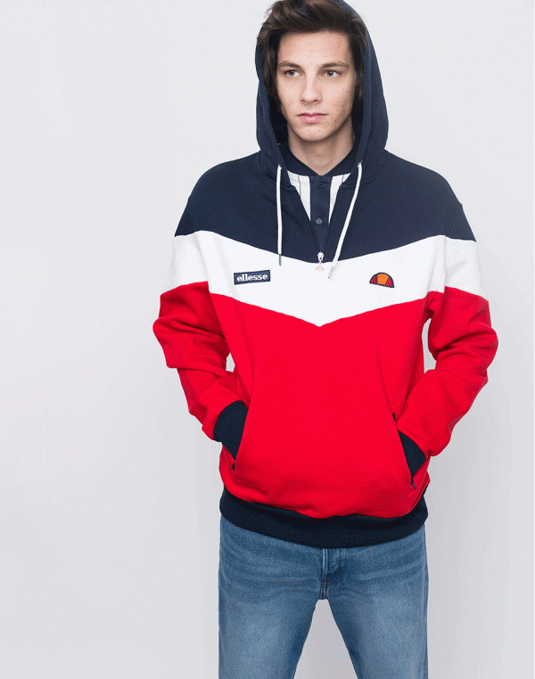 Ellesse Caserta True Red/Optic White/Dress Blues XL