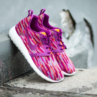 Nike Rosherun Flight Weight GS White/Berry/Total Orange/Pink