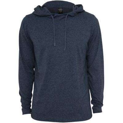 Urban Classics Melenge Jersey Hoody Blue