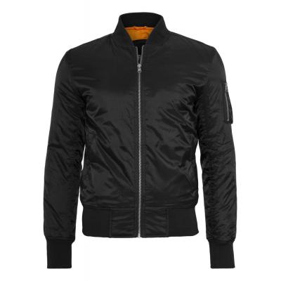 Urban Classics Basic Bomber Jacket Black