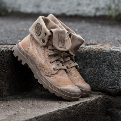 Palladium Baggy Leather Taupe/ Leather Brown