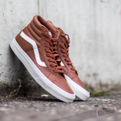 Vans Sk8-Hi Reissue Premium Leather Tortoise Shell