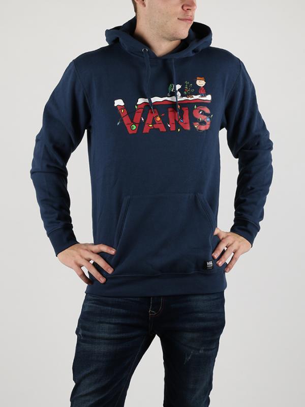 Mikina Vans Mn Vans X Peanuts Ho Dress Blues Modrá