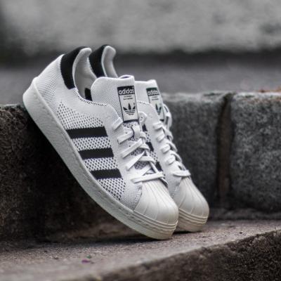 adidas Superstar 80s Primeknit Ftw White/ Core Black/ Gold Metal