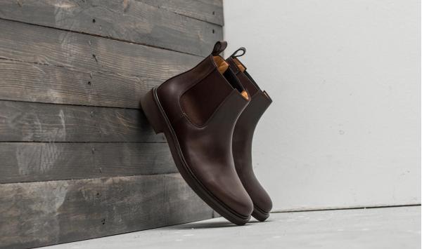 A.P.C. Boots Simeon Cae Marron Fonce