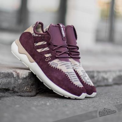 adidas Tubular Moc Runner Night Red/ Hemp/ O White