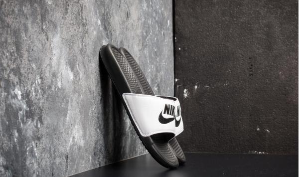 Nike Benassi Jdi White/ Black-Black