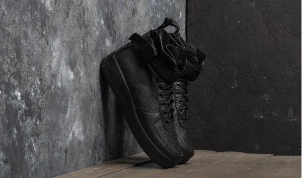 Nike SF Air Force 1 Mid Black/ Black-Black