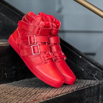 Radii Straight Jacket VLC Triple Red Waxed Pebble Leather