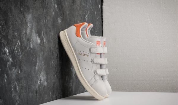 adidas Stan Smith CF W Crystal White/ Crystal White/ Trace Orange