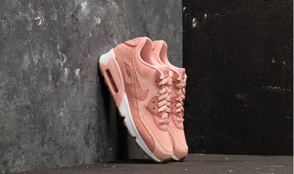 Nike Air Max 90 Leather SE GG Coral Stardust/ Rust Pink-White